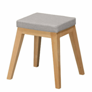 D856-20 日系短凳灰
