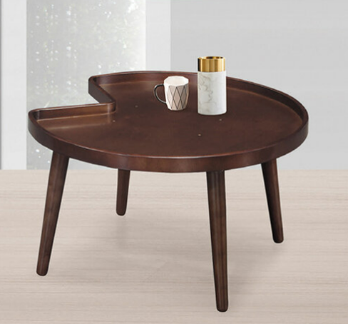 D857-Z070 M型小茶几 胡桃色