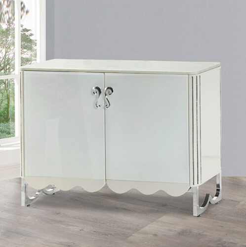 D858-Z074 1041型白色餐櫃 附隔板四片