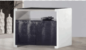 D858-Z075 KF1203型白色餐櫃