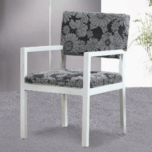 D858-Z076 佩朵白色餐椅