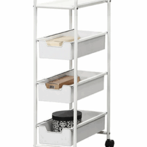 D859-Z090 C20雪花白色四層收納架 DIY