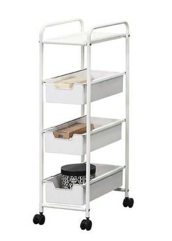 D859-Z090 C20雪花白色四層收納架 DIY
