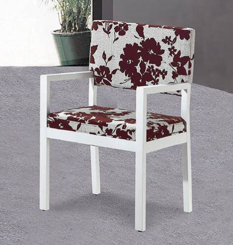 D858-Z077 德古斯白色餐椅