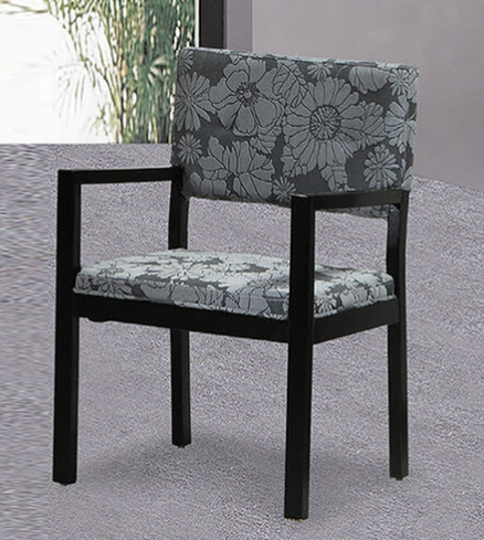 D858-Z079 佩朵黑色餐椅