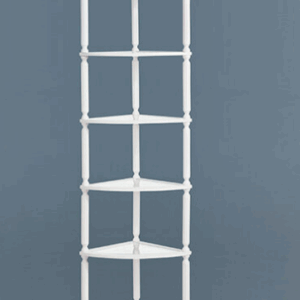 D858-Z084 白色五層架