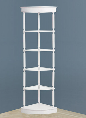 D858-Z084 白色五層架