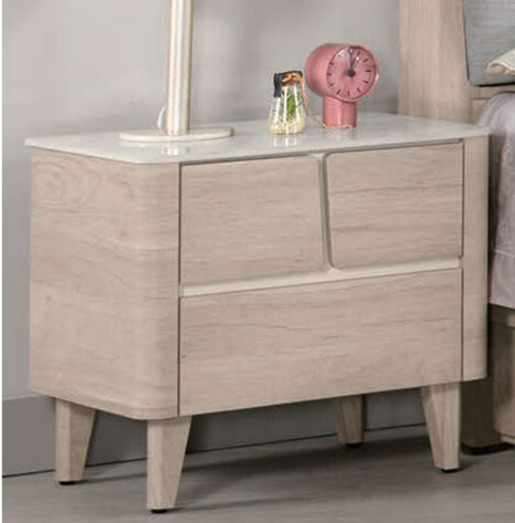 A1159-7 丹尼爾1.8尺岩板床頭櫃 桌面12mm岩板