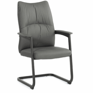 A1655-3 夏洛蒂洽談椅 灰色 皮
