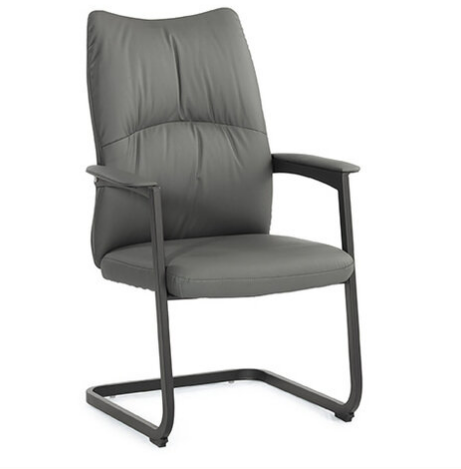 A1655-3 夏洛蒂洽談椅 灰色 皮
