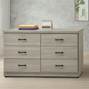 E231-1 灰梧桐六斗櫃