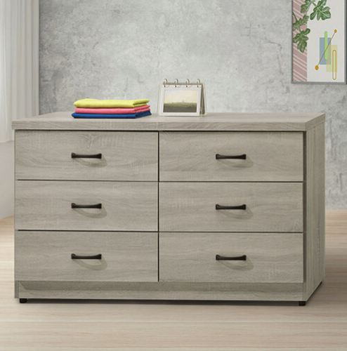 E231-1 灰梧桐六斗櫃