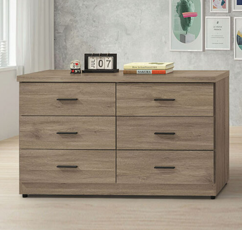 E231-3 古橡六斗櫃