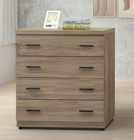 E231-4 古橡四斗櫃