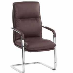 A1660-4 布蘭德洽談椅 咖啡色 皮 坐高49公分，扶手高66公分