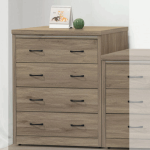 E232-1灰橡色3尺四斗櫃