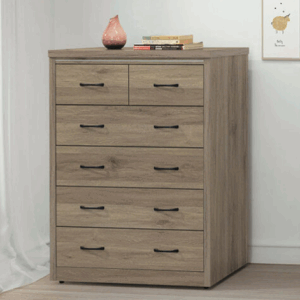 E232-4 灰橡色五斗櫃