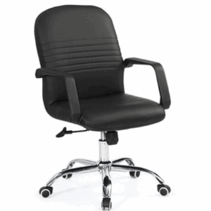 A1662-4 古瑟里辦公椅 黑色 皮