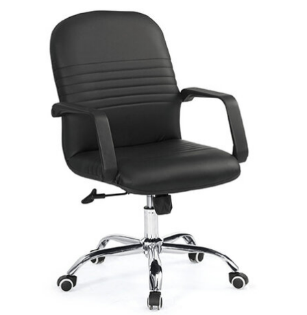 A1662-4 古瑟里辦公椅 黑色 皮