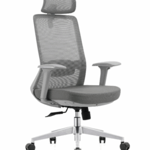 A1663-3 西特網椅 灰色 布 扶手高63~73公分