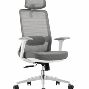 A1663-5 西特網椅 白色 布 扶手高63~73公分