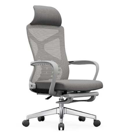 A1664-2 克勞斯午休椅 灰色 布 扶手高62~72公分