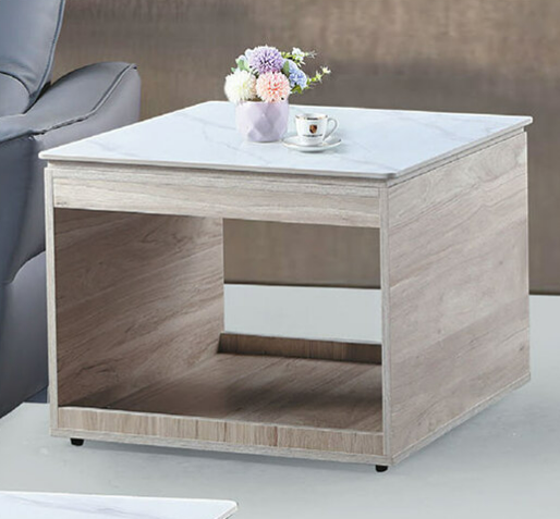 C748-7 伯格小茶几 雪山岩板