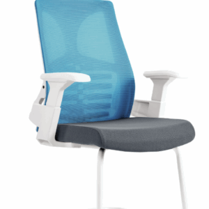 A1665-3 尼可爾洽談椅 白色 布 (坐高45.5cm)(扶手高68cm)