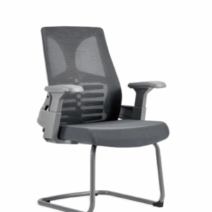 A1665-6 納森洽談椅 灰色 布 扶手高68/坐高45.5cm