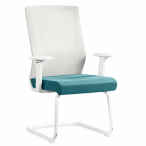 A1666-6  克爾溫洽談椅 白色 布 扶手高65公分 坐高46.5公分