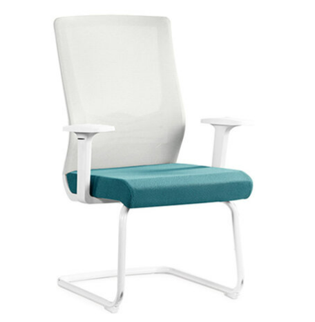 A1666-6  克爾溫洽談椅 白色 布 扶手高65公分 坐高46.5公分
