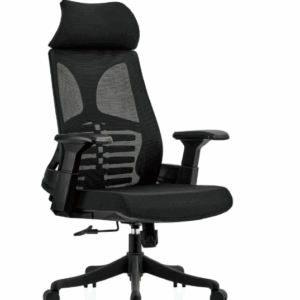 A1668-1 費尼安網椅 黑色 布 扶手高66~76cm