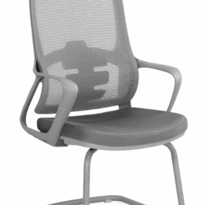 A1670-3 亞斯洽談椅 灰色 布 扶手高65公分 坐高45公分