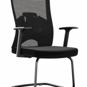 A1669-6 法爾曼洽談椅 黑色 布 扶手高65公分 坐高46.5公分