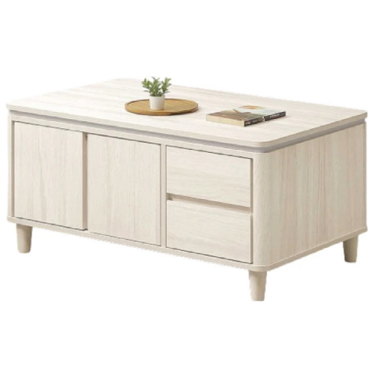 541-4 潔妮詩3.3尺大茶几 不含腳椅 兩面開門及雙抽皆可開