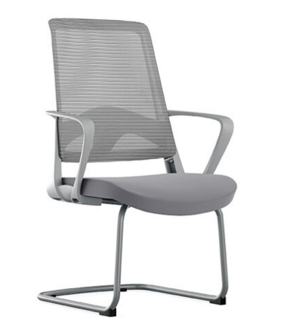 A1672-3 德魯洽談椅 灰色 布 扶手高64公分 坐高44.5公分