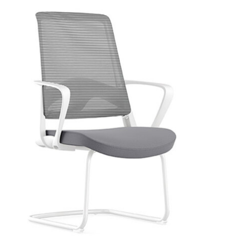 A1672-6達德里洽談椅 白色 布   扶手高64公分 坐高44.5公分