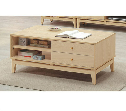 E245-2 喬伊原木色4尺茶几