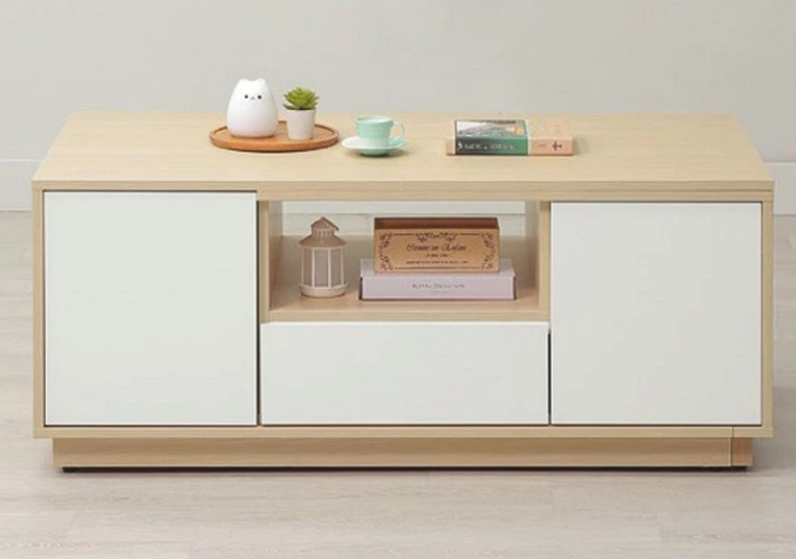 E248-4 羅威伸縮木面大茶几 木面