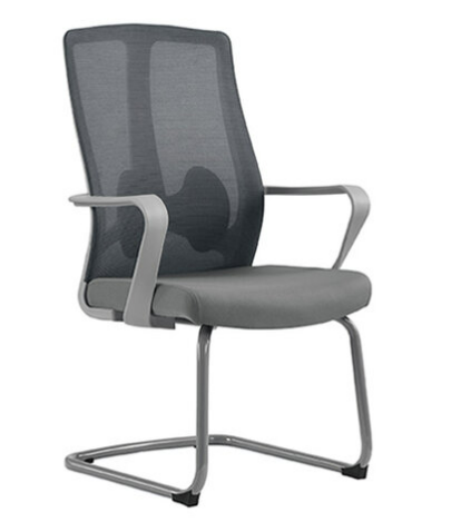 A1673-6 諾瑪洽談椅 灰色 布 扶手高63公分 坐高44.5公分