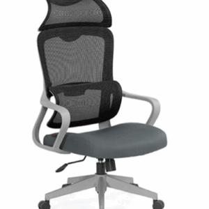A1675-2 克羅蒂人體工學網椅(高背)(灰色)(布)扶手高60~68公分