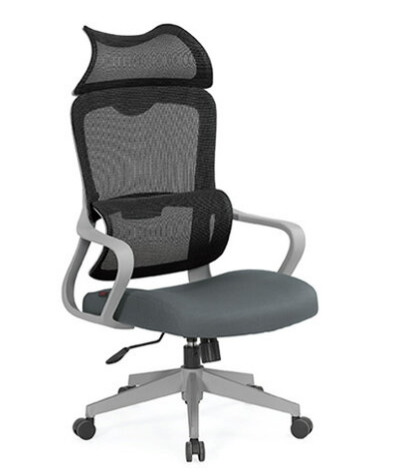 A1675-2 克羅蒂人體工學網椅(高背)(灰色)(布)扶手高60~68公分