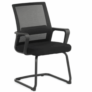 A1674-6 琳達洽談椅 黑色 布 扶手高61公分 坐高45.5公分