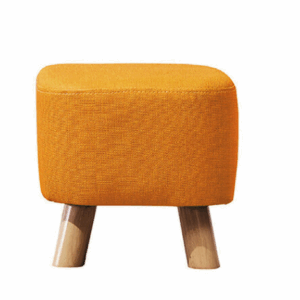 E241-10 小方凳 橘黃色