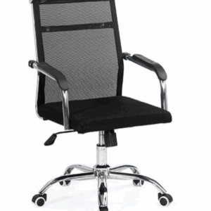 A1676-3 哈利網椅 黑色 布 扶手高62~70公分