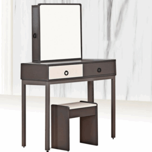 H415-1 00鐵灰化妝台 側拉鏡