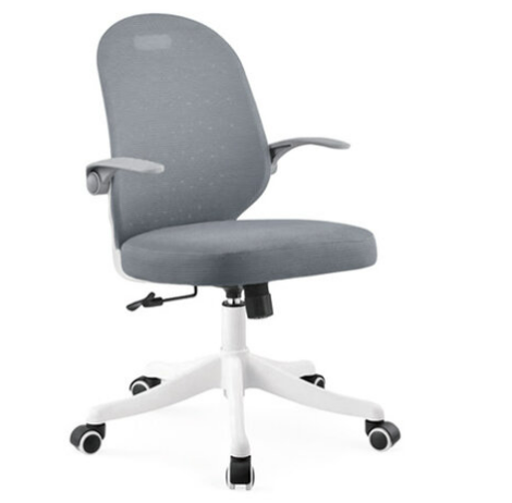 A1678-1 克洛絲網椅 灰布 扶手高63~75公分