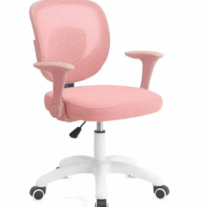 A1678-4查麗安網椅 粉色 布   扶手高57~69公分