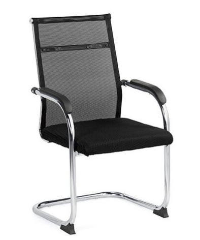 A1680-2 海斯洽談椅 黑色 布 扶手高63.5公分 坐高44公分