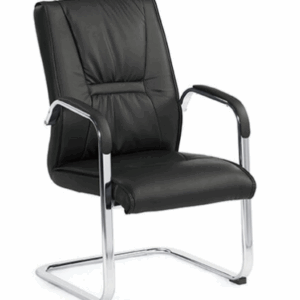 A1679-3 傑敏洽談椅 黑色 皮 扶手高66公分 坐高45.5公分
